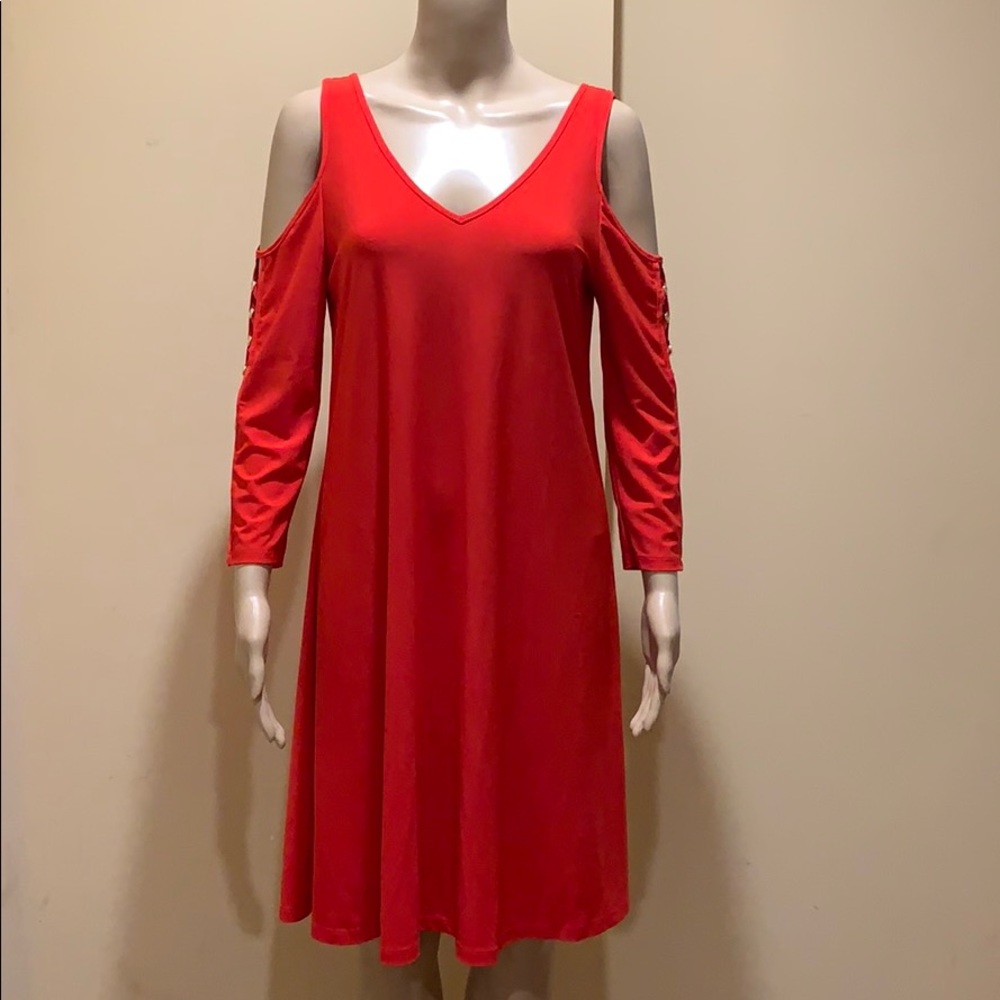 Red dress